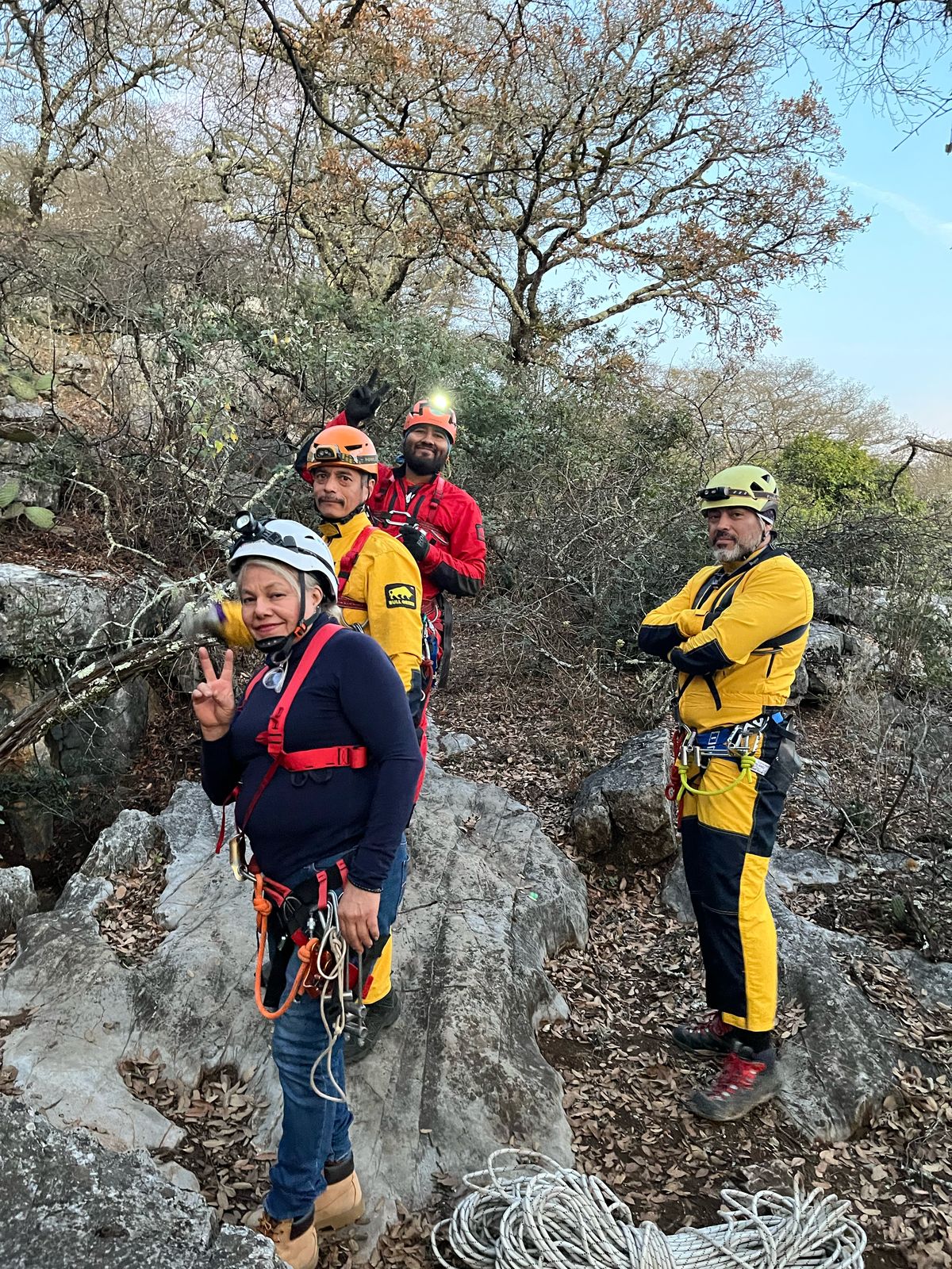 Nivel 7: Rescate en cueva - Jefe de equipo.
