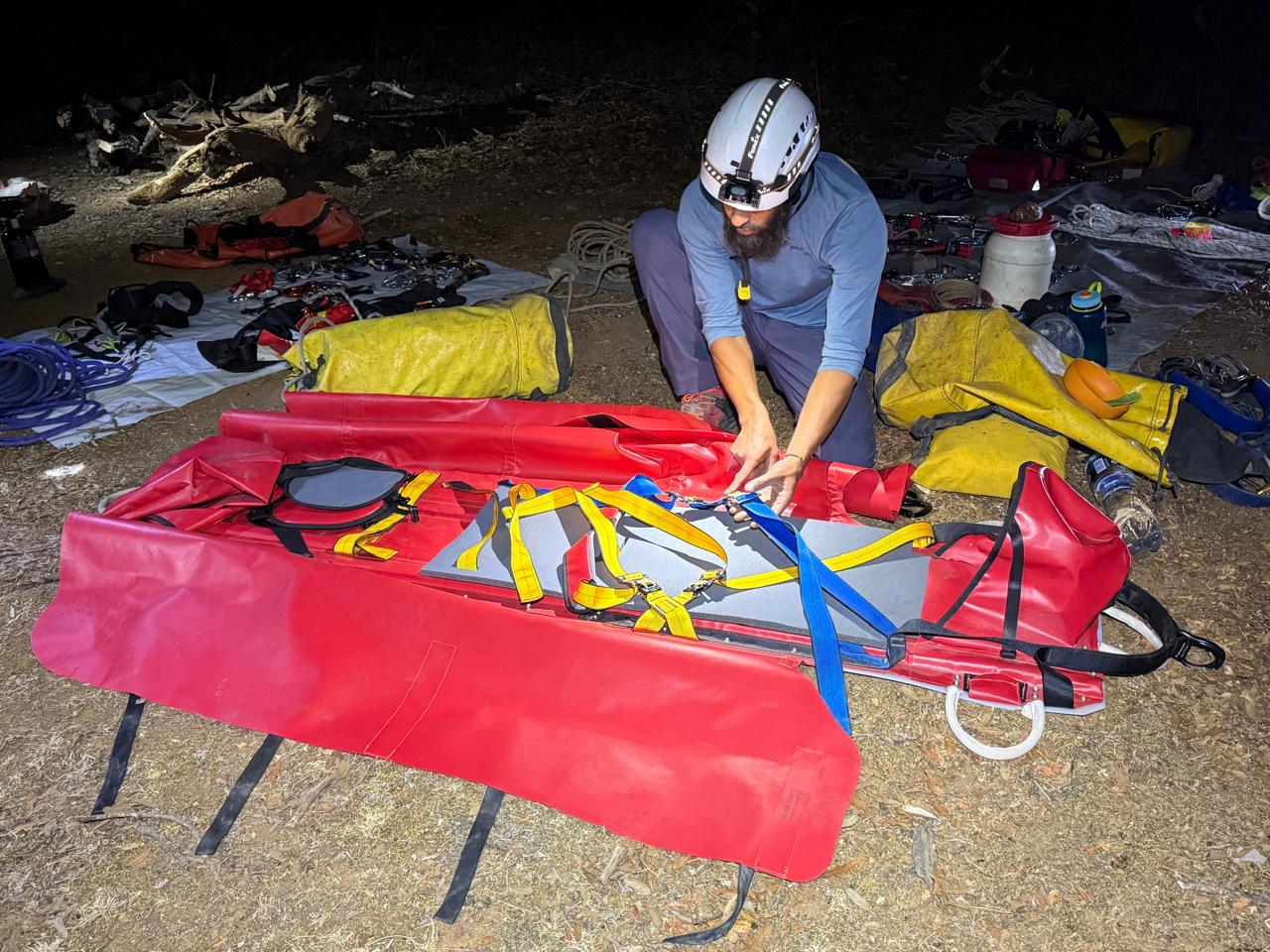 Nivel 7: Rescate en cueva - Jefe de equipo.