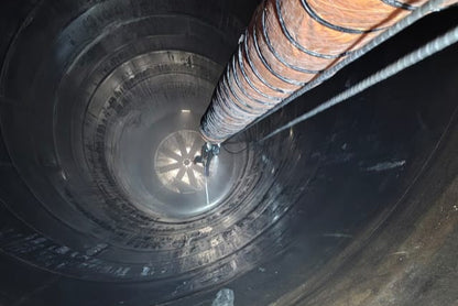 Limpieza en silos, tanques, pozos.