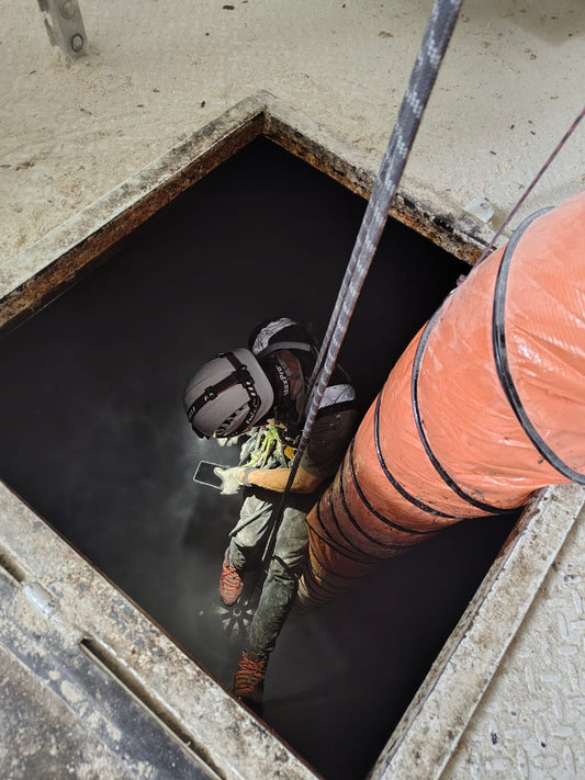 Limpieza en silos, tanques, pozos.